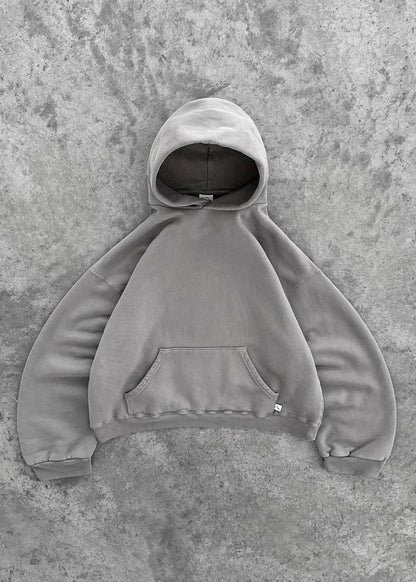 Oversized Pullover Hoodie Unisex Fleece Sweatshirt for Men Women Casual Streetwear Layering Year-Round Comfort