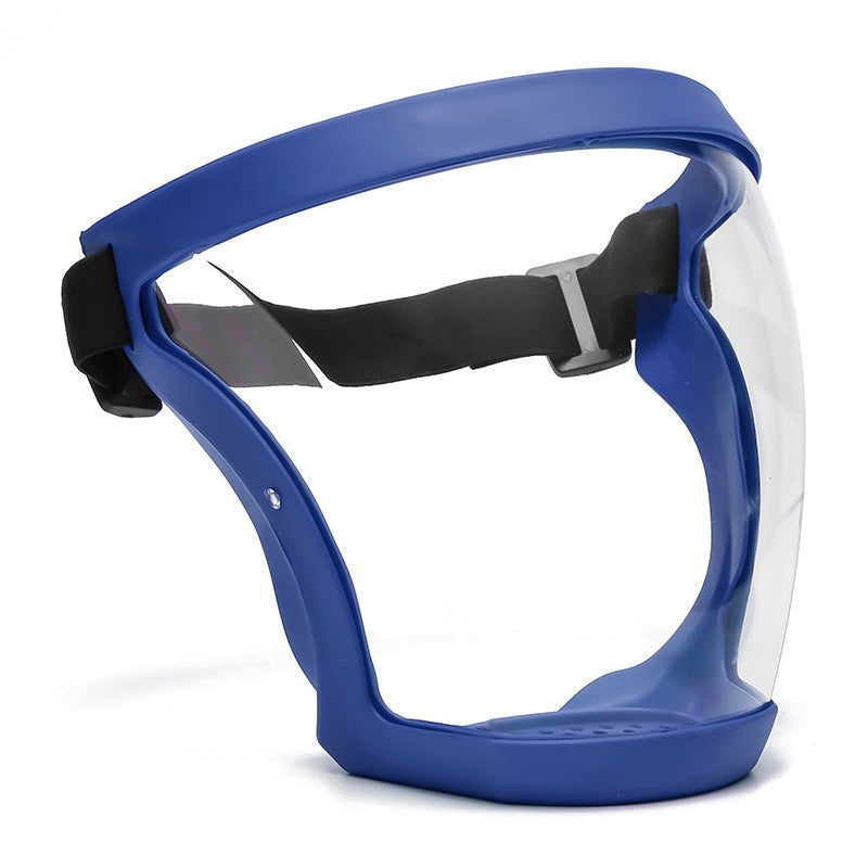 Clear Vision Safety Face Shield Anti-Fog Full Face Protection Visor for Woodworking DIY Construction Workshop Tasks Reusable Guard