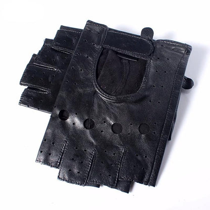 Genuine Goatskin Work Gloves – Waterproof Abrasion-Resistant Hand Protection for Heavy-Duty Tasks, Rugged Leather Grip, Men & Women