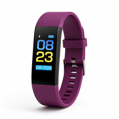 Simple LED Heart & Blood Pressure Senior Smartwatch