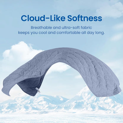 Ortekor Cozy | Cooling Dual-Sided Blanket for Hot Sleepers with Soft Breathable Fabric | Lightweight Throw for Comfortable Sleep