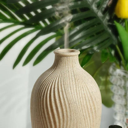 Boho Vase Humidifier with Ultrasonic Essential Oil Diffuser