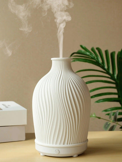 Boho Vase Humidifier with Ultrasonic Essential Oil Diffuser