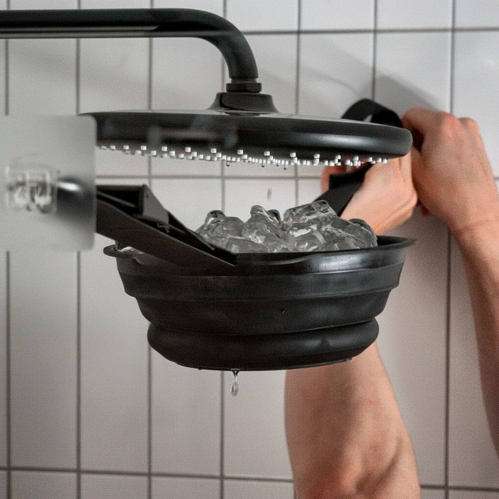 Cooling Shower Therapy System | Cold Plunge Shower Attachment for Invigorating Recovery