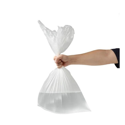 Single-Use Foot Bath Basin Liners for Spa & Pedicure – 90-Count Clear Plastic Tub Covers for Home Salon & Professional Use