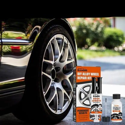 Metal Wheel Touch-Up Repair System for Scratched & Scuffed Car Rims – Restore Finish on Aluminum, Steel & Chrome Wheels at Home