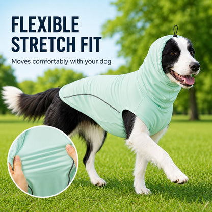 Ortekor Dog Cooling Sun Protection Shirt for Summer Walks - Lightweight Full-Coverage Outdoor Wear