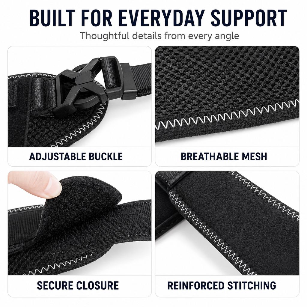 Ortekor Dog Hip & Rear Leg Support Brace – Adjustable Dual Hind-Leg Stability Wrap for Senior Dogs, Hardwood Floors & Daily Walks
