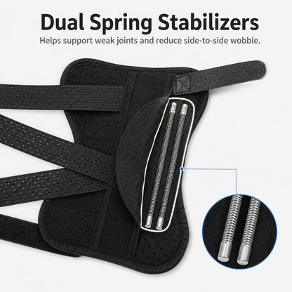 Ortekor Dog Leg Recovery Support Brace for Senior Dogs & Post-Surgery Wound Protection - Adjustable Front & Rear Leg Stabilizer