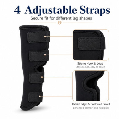 Ortekor Dog Leg Recovery Brace for Post-Surgery Care, Adjustable Rear Leg Support to Help Protect Against Licking & Chewing