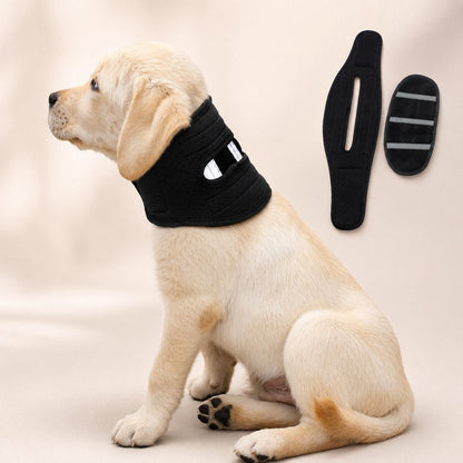 Ortekor Dog Neck Brace for Post-Surgery Recovery & Daily Neck Support - Soft Adjustable Collar for Comfortable Home Healing