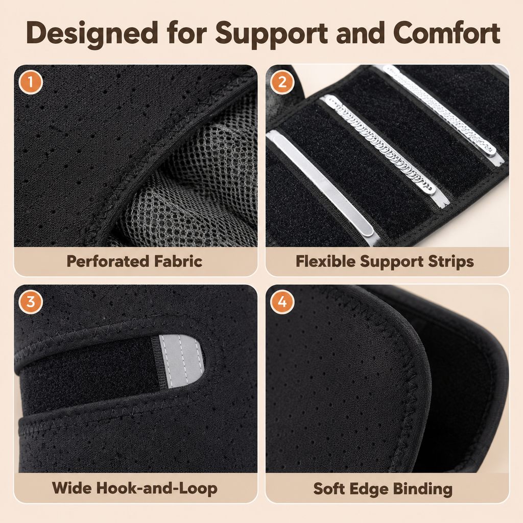 Ortekor Adjustable Dog Neck Support Brace for Rest & Recovery - Breathable Cervical Collar for Limited Neck Movement