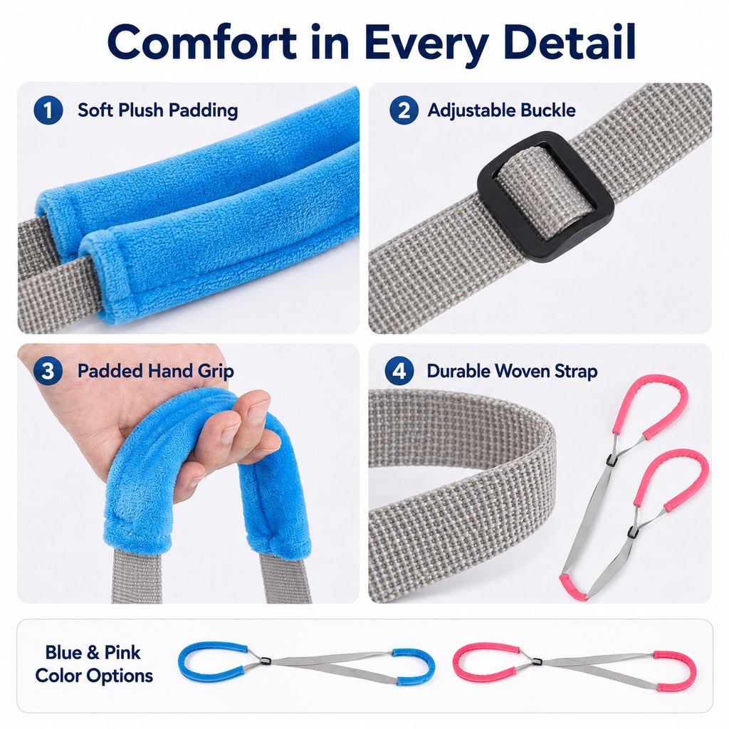 Ortekor Dog Rear Leg Lift Support Sling for Stairs & Cars - Senior Dog Mobility Support
