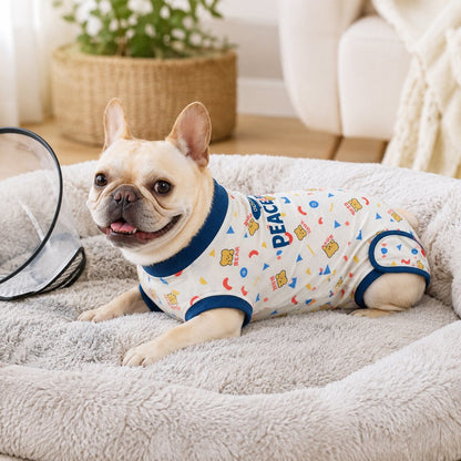 Ortekor Dog Recovery Suit for Post-Surgery Belly Protection - Soft Cone Alternative Onesie for Spay, Neuter & Anti-Lick Care