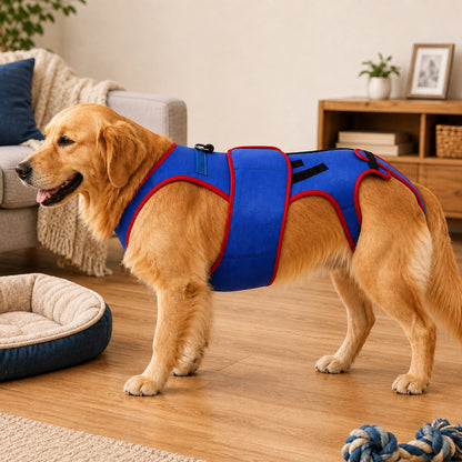 Ortekor Dog Spine Support Vest for Senior & Recovery Dogs - Adjustable Back Support for Walking & Daily Mobility