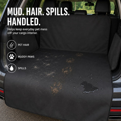 Ortekor SUV Cargo Liner for Dogs - Mud, Hair & Bumper Protection
