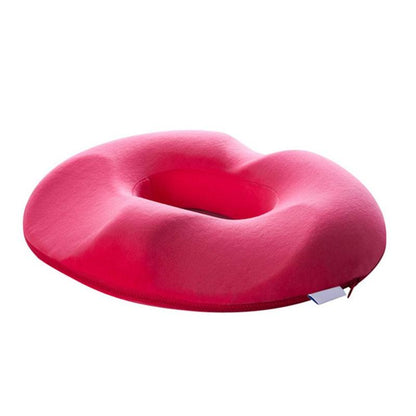 Memory Foam Seat Cushion for Tailbone Pain Relief – Donut Design for Chairs, Cars & Wheelchairs