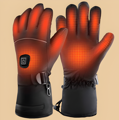 Battery-Powered Winter Gloves with 3-Level Adjustable Hand Warmers for Skiing, Ice Fishing, Snowboarding & Outdoor Work