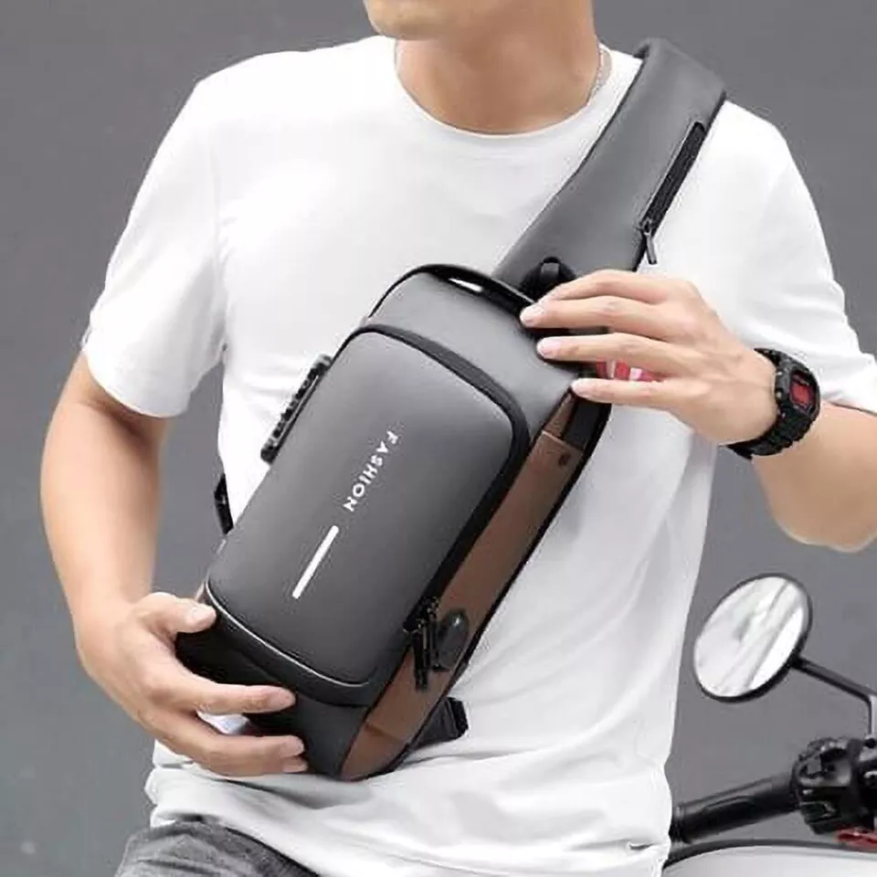 Anti-Theft Backpack with Hidden Zipper Compartments for Laptop & Travel Security