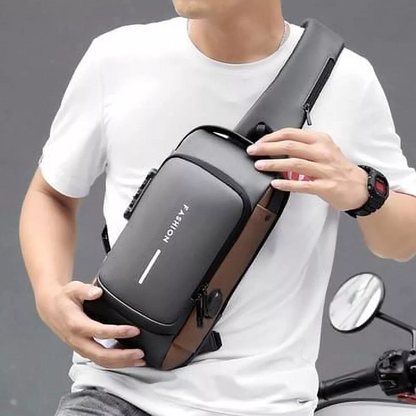 Anti-Theft Backpack with Hidden Zipper Compartments for Laptop & Travel Security
