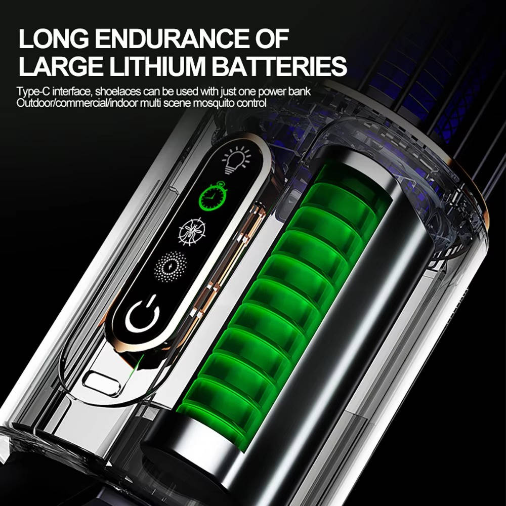 Portable Electric Bug Zapper with USB Rechargeable Battery