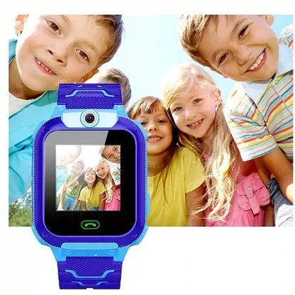 Kids GPS Tracker Smartwatch with SOS Button & School Mode for Boys and Girls