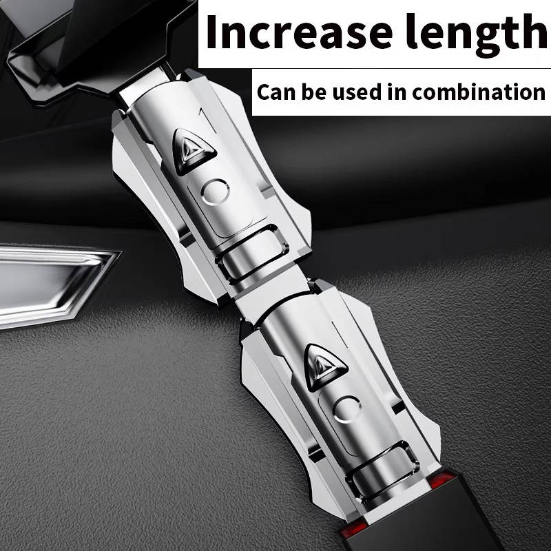 Universal Car Seatbelt Extender for Easy Buckle Access