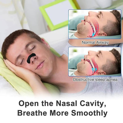 Comfortable Nighttime Nasal Strips for Easy Breathing
