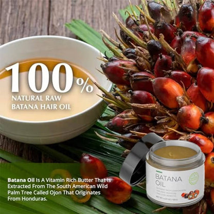 Natural Batana Oil for Healthy Hair and Scalp Care