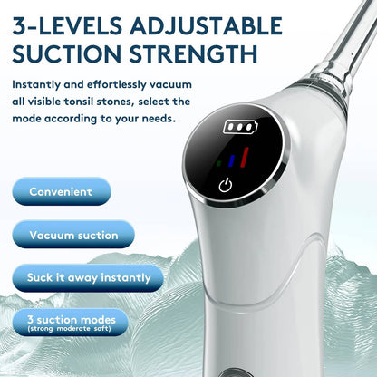 Portable Electric Dental Cleaner with 3 Speed Settings