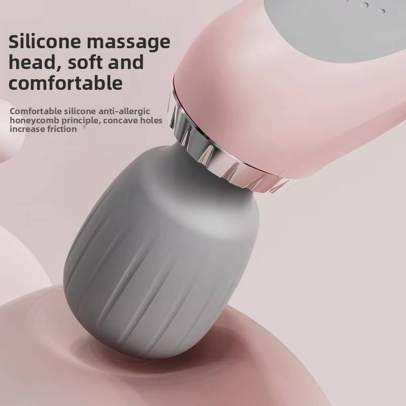 Compact Wireless Massage Wand, 5 Speed Rechargeable Back Massager