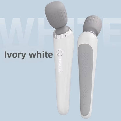 Compact Wireless Massage Wand, 5 Speed Rechargeable Back Massager