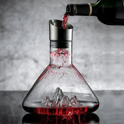 Red Wine Carafe and Aerator Set – Decanter for Enhanced Flavor