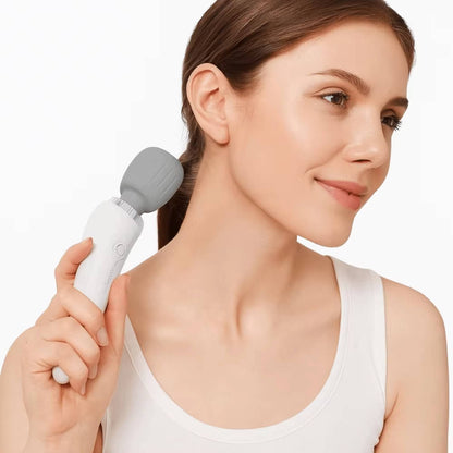 Compact Wireless Massage Wand, 5 Speed Rechargeable Back Massager