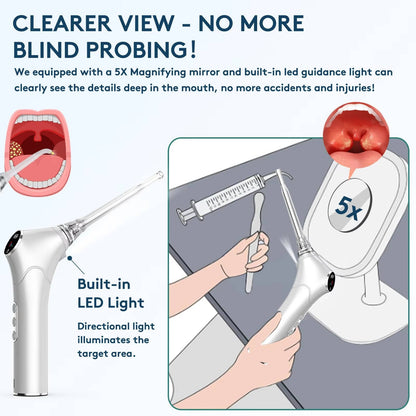 Portable Electric Dental Cleaner with 3 Speed Settings