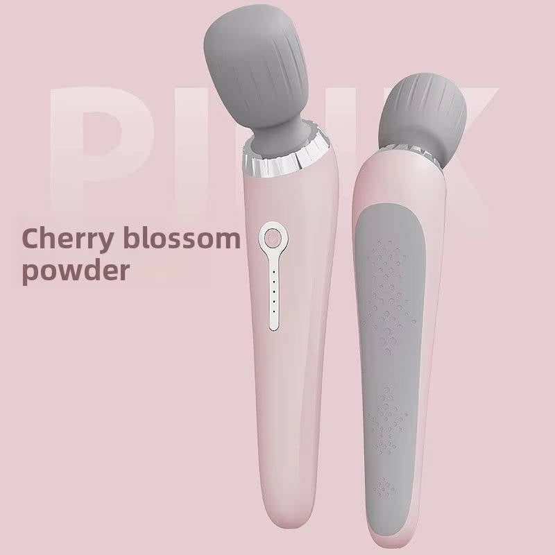 Compact Wireless Massage Wand, 5 Speed Rechargeable Back Massager