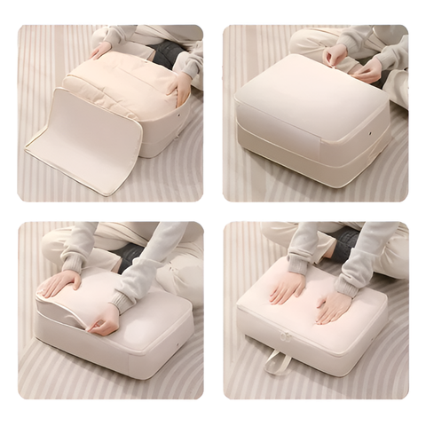 Clever Compression Storage Bag - Durable Vacuum Seal, Space-Saving Solution
