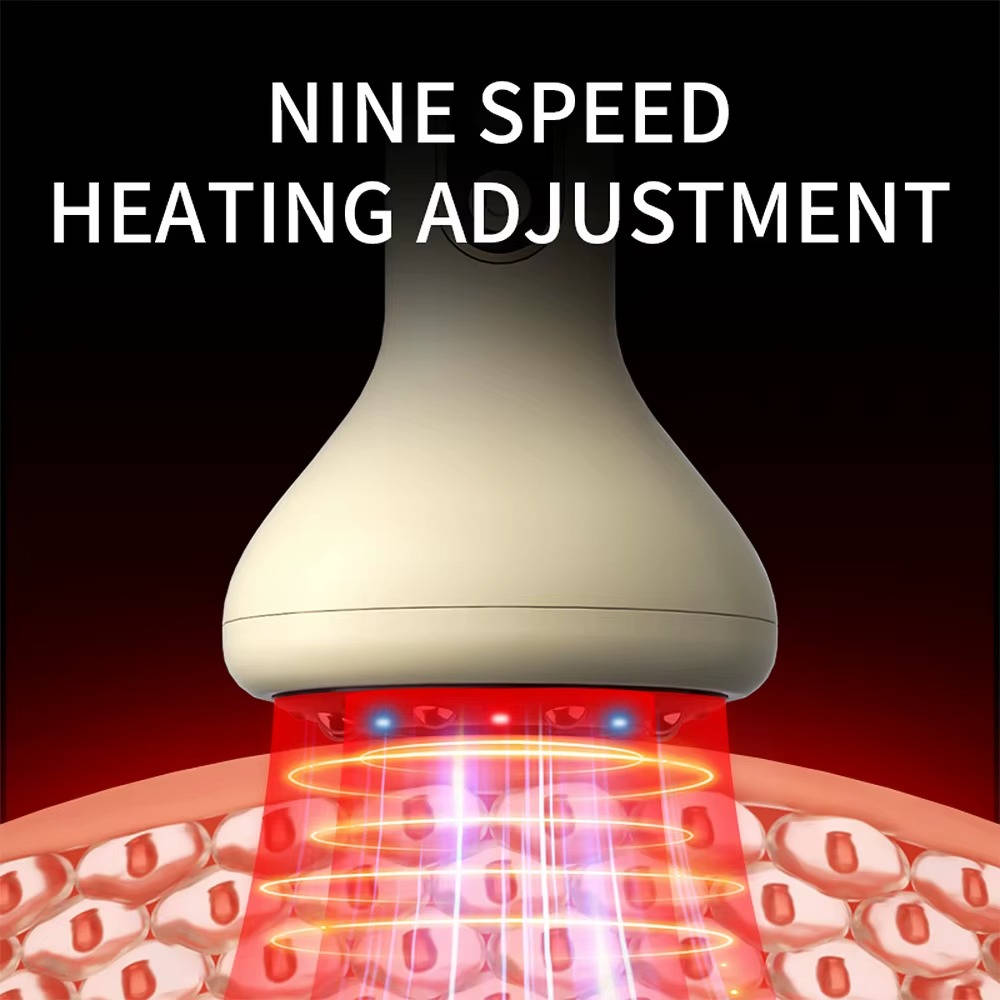 Portable 3 in 1 Massage Vacuum with Heat and LCD