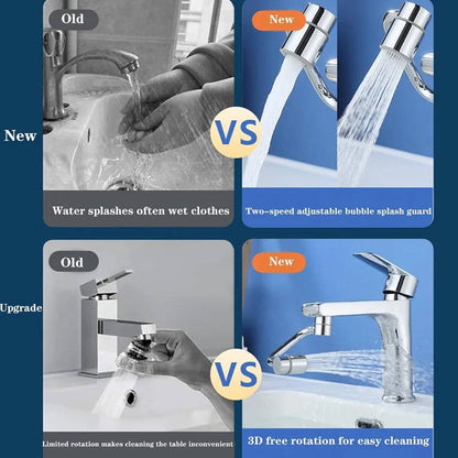 Adjustable Sink Faucet Extender with Dual Spray Settings