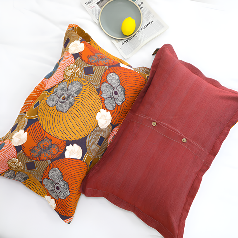 CitrusGlow | Organic Cotton Blanket with Breathable Gauze Design | Year-Round Comfort for Cozy Living