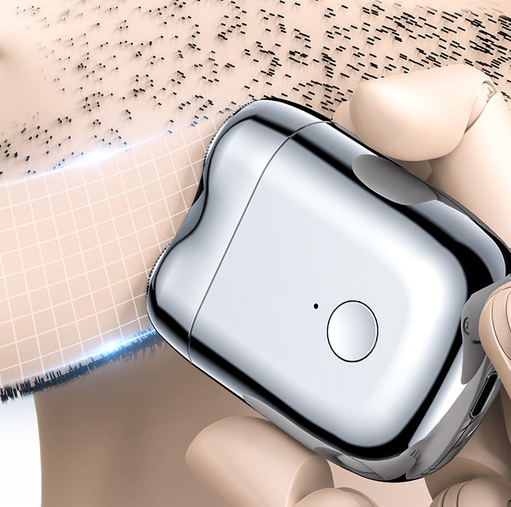 Compact USB Rechargeable Travel Shaver for Men with Rotary Heads for Close Shave On-the-Go Grooming Kit
