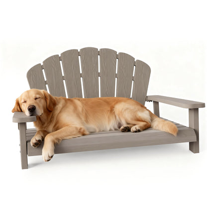 Spacious Resin Dog Bed Suitable for Both Indoor And Outdoor Use, Easy to Maintain As It Doesn'T Conceal Dirt
