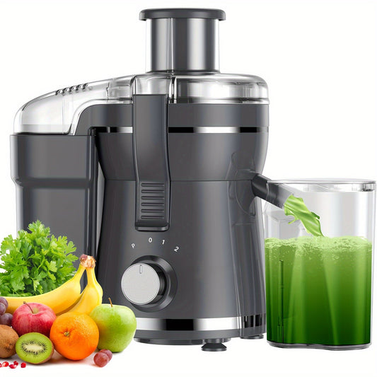 500W Stainless Steel Juicer for Fruits and Vegetables with Wide Mouth