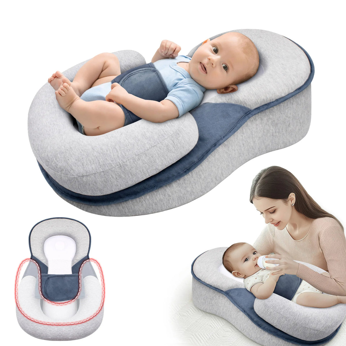 Aero Baby Lounger | Anti-Reflux, Ergonomic Design
