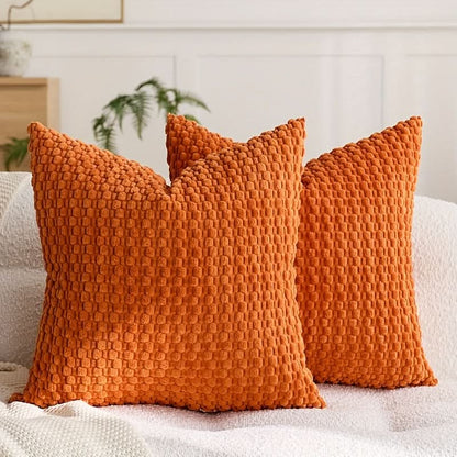 CORDFLOW – Bubble Texture Cushion Covers for Sofa & Bedroom Decor