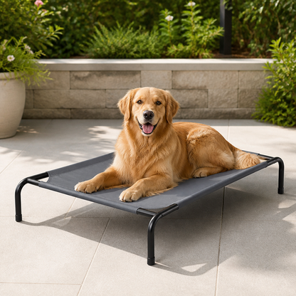 Ortekor Elevated Cooling & Chew-Resistant Dog Bed