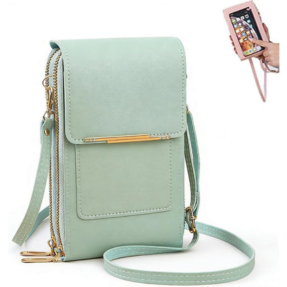 Touchscreen Crossbody Phone Wallet with RFID Blocking for Women – Holds 6.7 Inch Smartphones, Cards & Essentials
