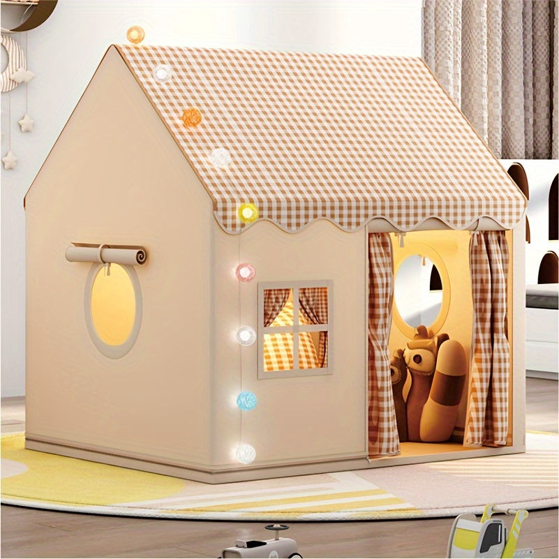 Kids Indoor Play Tent House with Spacious Interior for Imaginative Play, Creative Fun & Entertainment