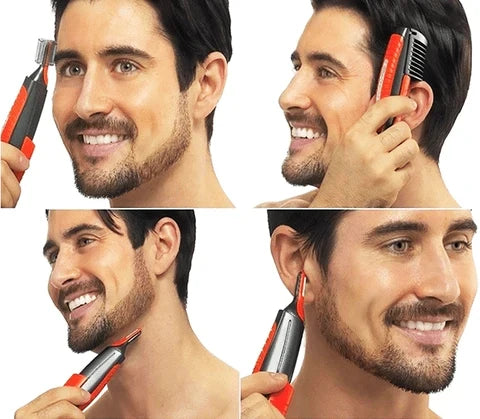 Trimmer Dual-Ended 4-Blade Stainless Steel & LED