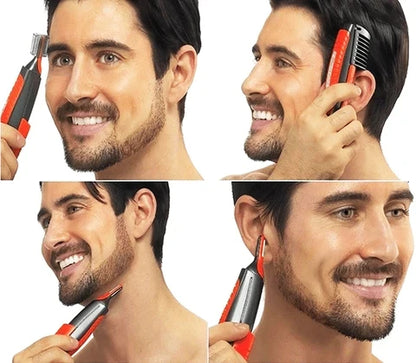 Trimmer Dual-Ended 4-Blade Stainless Steel & LED